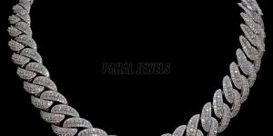 925 Sterling Silver Iced Out Cuban Chain