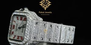 Luxury Moissanite Diamond Watch for Men