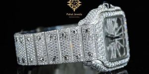 Premium Bling Moissanite Diamond Watch