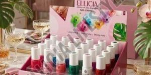 Ellicia Multicolor Long Lasting Nail Lacquer Tray Pack