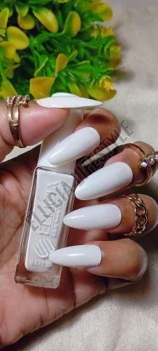 Ellicia White Matte Long Lasting Nail Polish