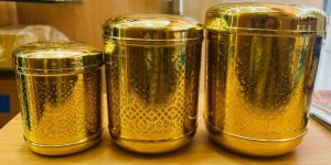 Brass Canister Set