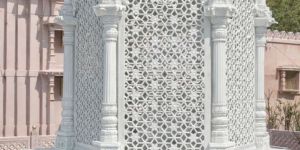 White Marble Stone Chatri