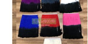 20 Inch Multi Color Ombre Fringe Tassel Trim