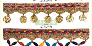 Drop Beaded Tassel Fringe Decorative Lace Trim