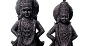 Marble Vitthal Rukmini Statue