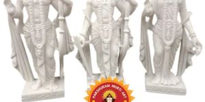 White Marble RAM Darbar Murti