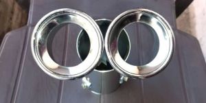Stainless Steel Universal Dual Car Exhaust Muffler