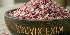 Dehydrated Pink Onion Kibble Flakes