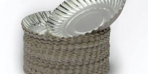 Disposable Silver Paper Plates