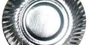 Laminated Silver Paper Plates
