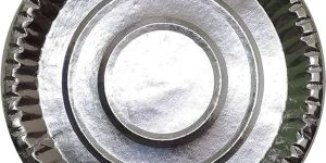 Round Silver Paper Plates