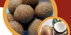 narikolor laru coconut jaggery ladoo