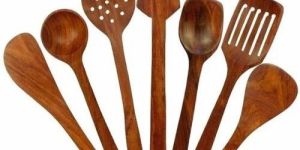 Premium Wooden Kitchen Tools Set