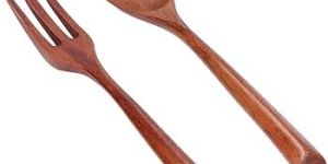 Wooden Salad Spoon Fork Set
