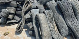 tbr bus rubber tire scrap