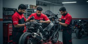 premium bike oil service