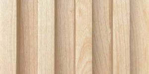 Walnut Finish WPC Louvers Panel