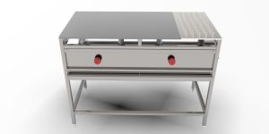 Commercial Chapati Plate with Puffer