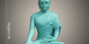 Blue Buddha Statue
