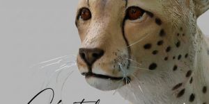 Cheetah Statue