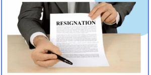 Resignation of Director resolution