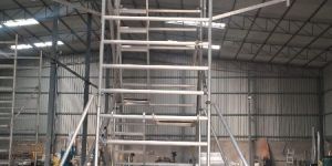aluminium scaffolding cantilever ladder