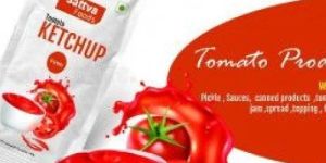 Ketchup Powder Pouch Packing Service