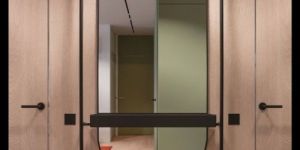 Oval Shape Diamond Mirror