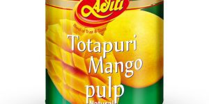 Canned Totapuri Mango Pulp