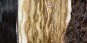 7 Piece Clip-In Hair Extensions Set