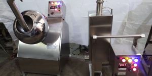Coating Machine with Hot Air Blower