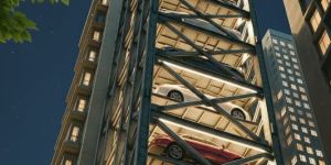 Automatic Car Tower Parking System