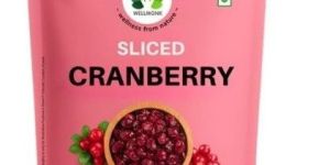 200g wellmonk sliced cranberries