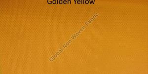 Plain Yellow Non Woven Fabric