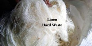 linen hard yarn waste
