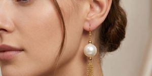 Pearl & Bead Dangle Earrings