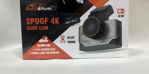 Autocrank Front Rear Car Dash CAM