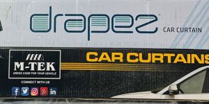 Drapez Sliding Car Curtain