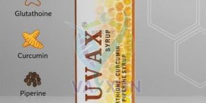 Gluvax L Glutathione, Curcumin and Piperine Syrup