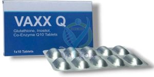 Vaxx Q Glutathione Inositol Co Enzyme Q10 Tablets