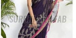 Printed Jamdani Saree