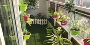 balcony stone garden design services