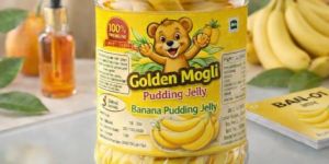 Golden Mogli Banana Jelly
