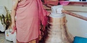 2 Feet Brass Temple Bell