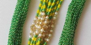 Traditional Crystal Beads Rakhi