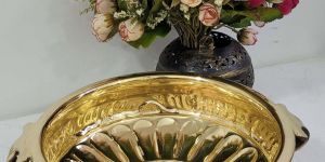 Polished Brass Urli
