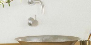 Round Top-Mount Copper Wash Basin