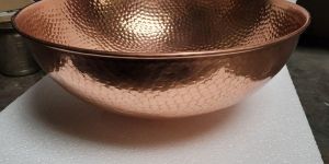 single bowl copper wash basin