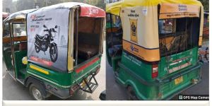 Sharing Auto Rickshaw Advertising